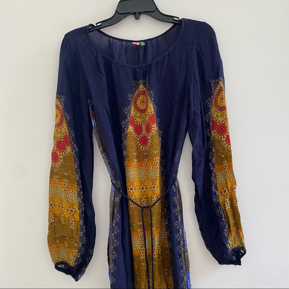 Farm Rio Cover Up Belted Dress